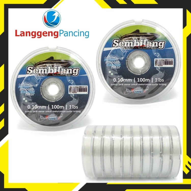 [RO] Senar Anti Keriting Curve Sembilang Monofilament F02B TERBARU 2026 COD TERMURAH TERLARIS