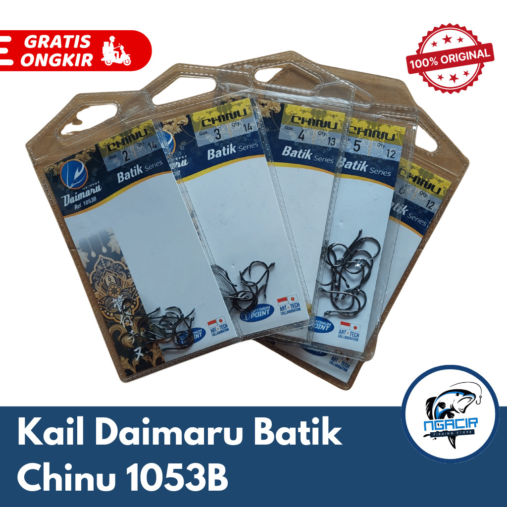 Kail Daimaru Batik Chinu Series 1053B - Kail Pancing Daimaru Batik