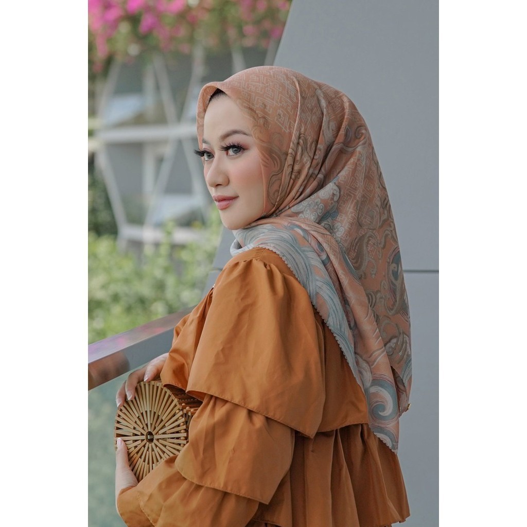 Buttonscarves The Wave Voal Square XL - Sunset