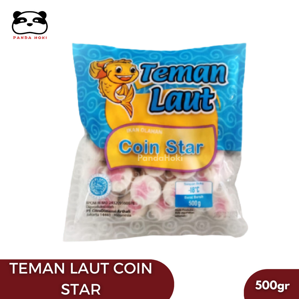 Teman Laut Coin Star / Bentuk Koin Bintang 500gr