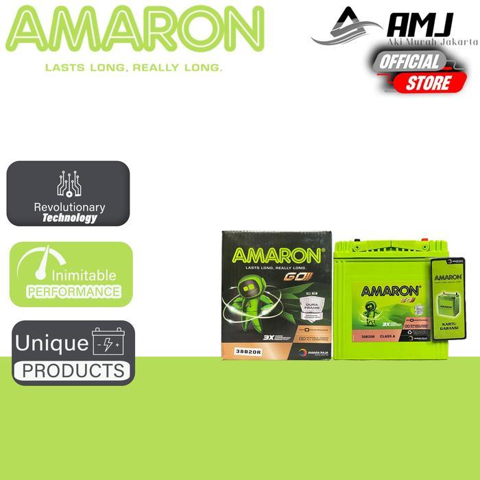 Amaron GO Aki Mobil Toyota Avanza 38B20R / NS40Z - 35Ah Aki Kering - GOJEK/GRAB S- JTools