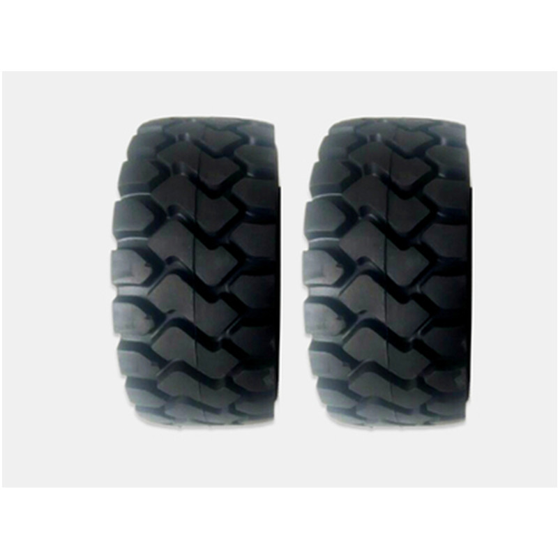 JDM Accessories Tyre Tires For 1/14 RC Loader Tamiyaya Tractor Truck Cars y Model