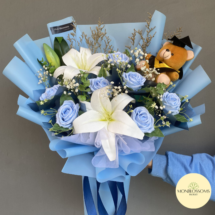 Monblossoms | Graduation Bouquet| Buket Wisuda| Buket Bunga | Bouquet Bunga | Buket Bunga Artificial
