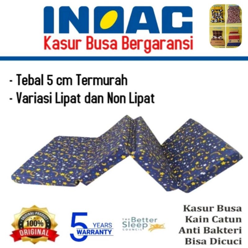 Kasur Busa Lipat Inoac Anti Kempes Bergaransi