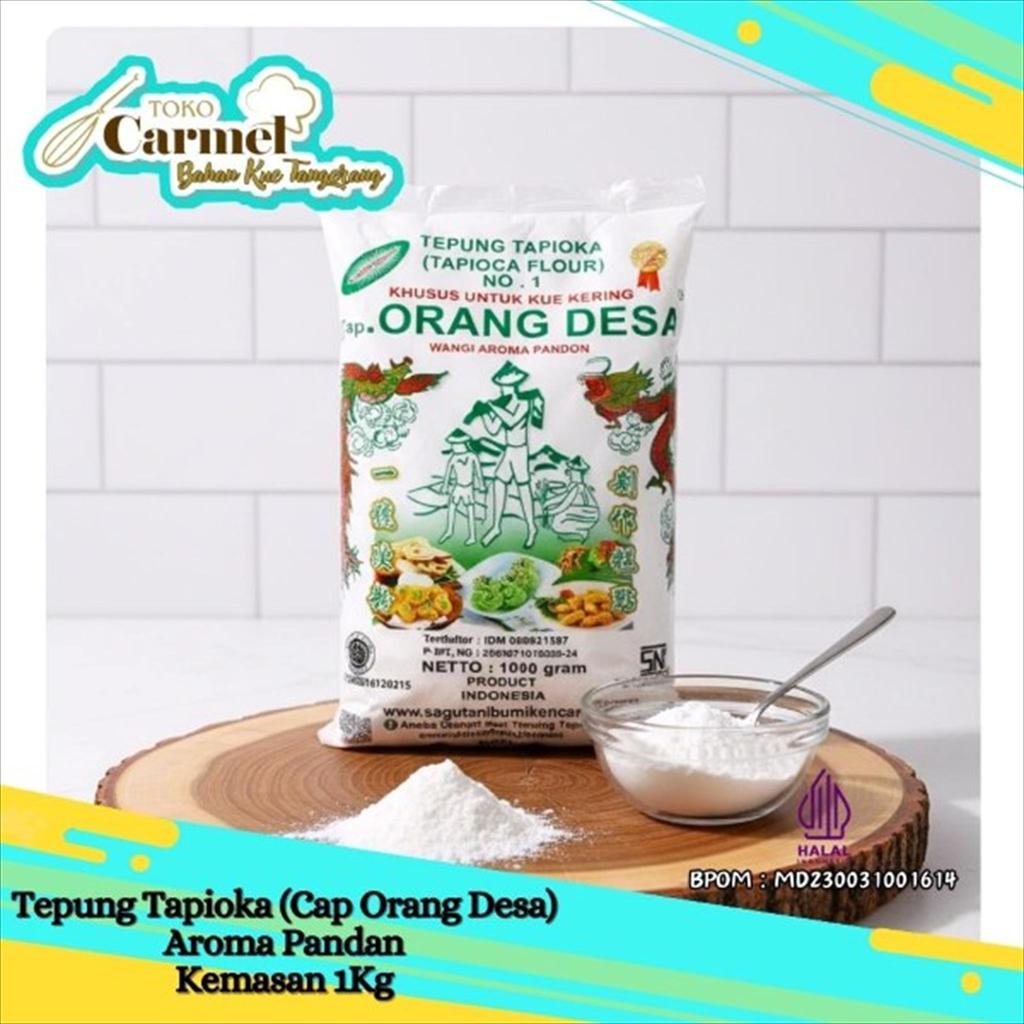 Tepung Tapioka PANDAN 1kg - Cap Orang Desa Sagu Tani Asli