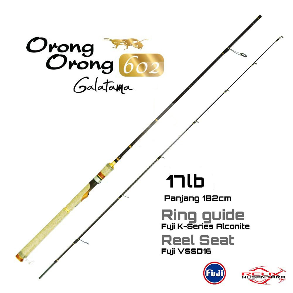 Joran Relix Nusantara Orong Orong Joran Pancing Galatama