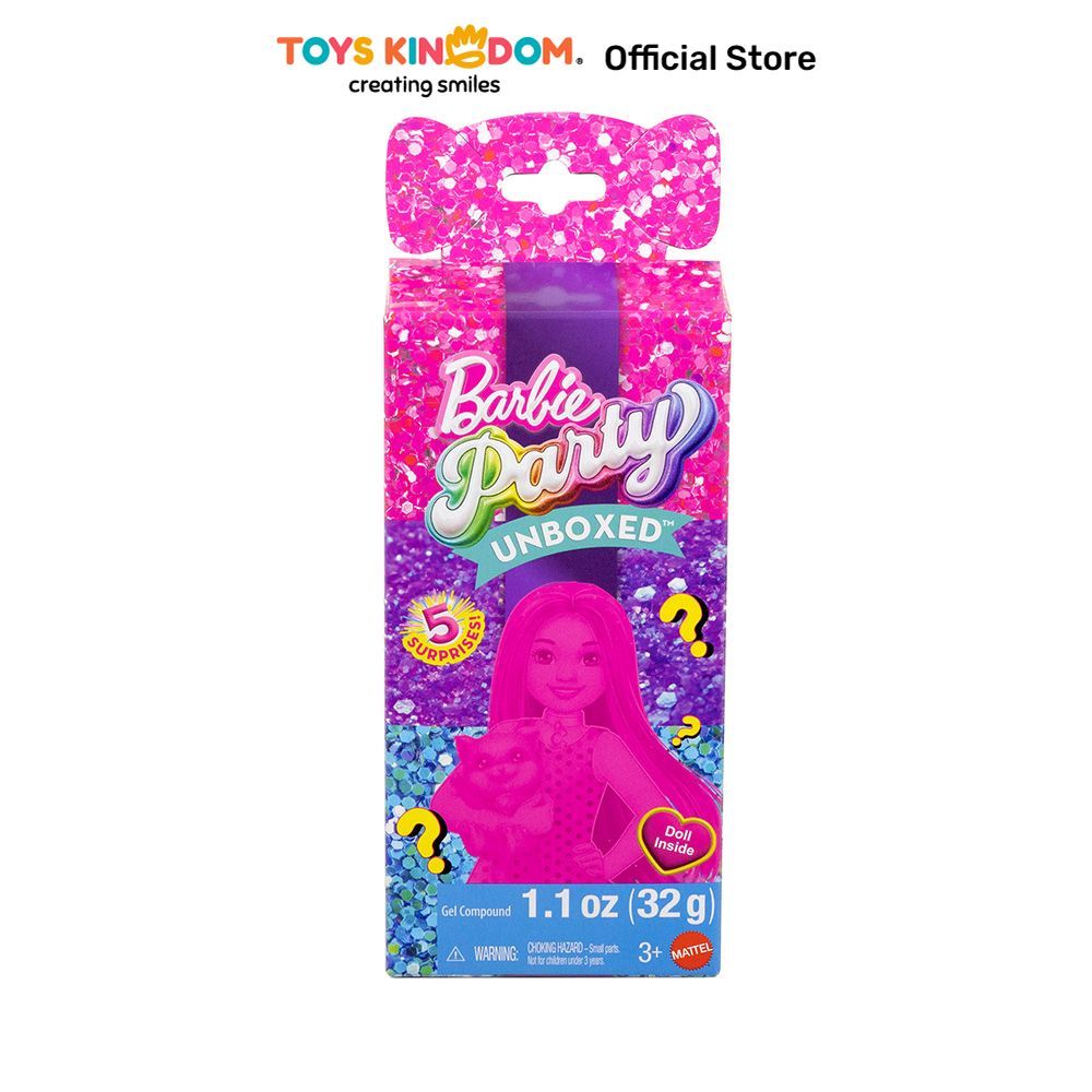 Toys Kingdom Barbie Set Boneka Party Unboxed Random Kids Toy Boneka Karakter Doll Mainan Koleksi Ana