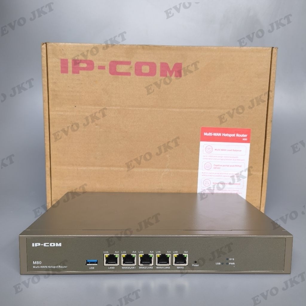 IPCOM M80 300 user enterprise router+100AP Switch management