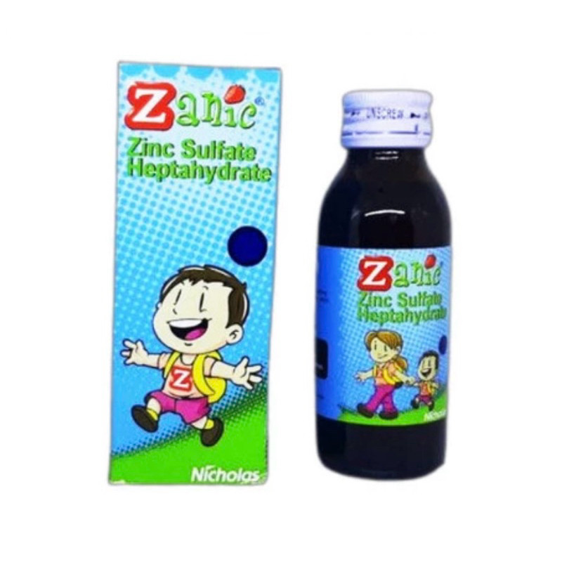 Zanic Sirup 100 Ml (Zinc Sirup Obat Diare Anak)