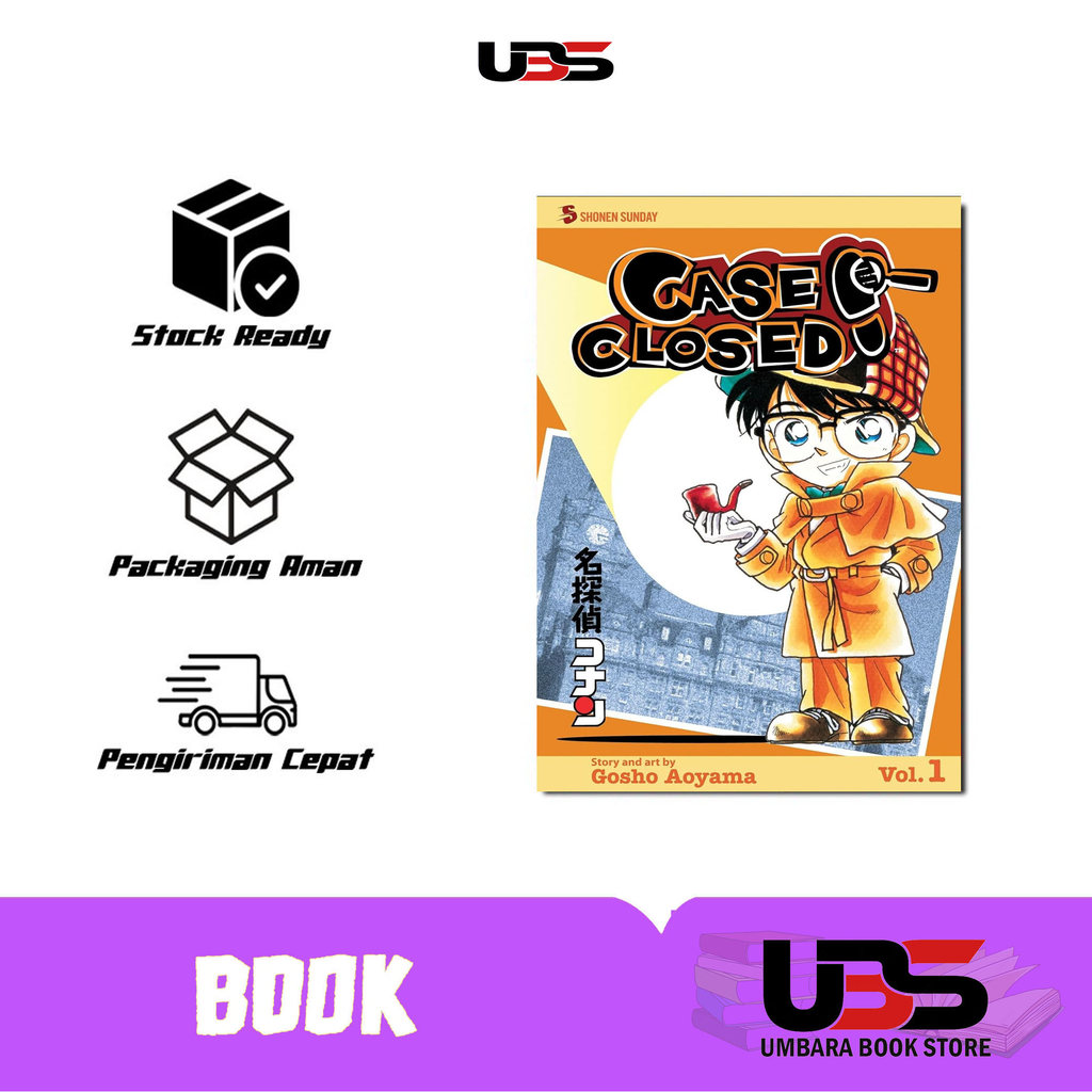 Komik Detective Conan : Case Closed by Gosho Aoyama Vol. 1 - 50