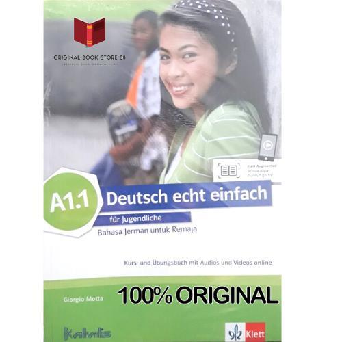 Buku Bahasa Jerman Deutsch echt einfach für Jugendliche A1.1