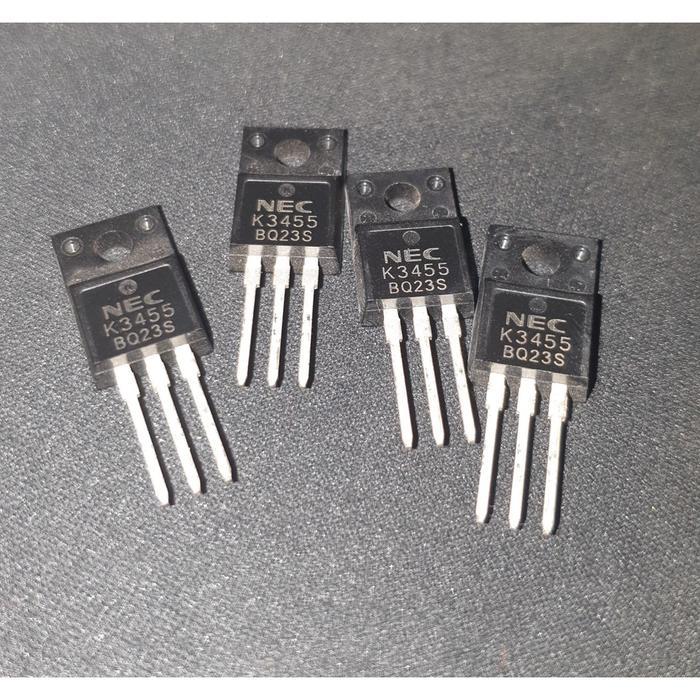 Part Transistor K3455 2SK3455 N-Channel Power MOSFET 12A 500V TO-220