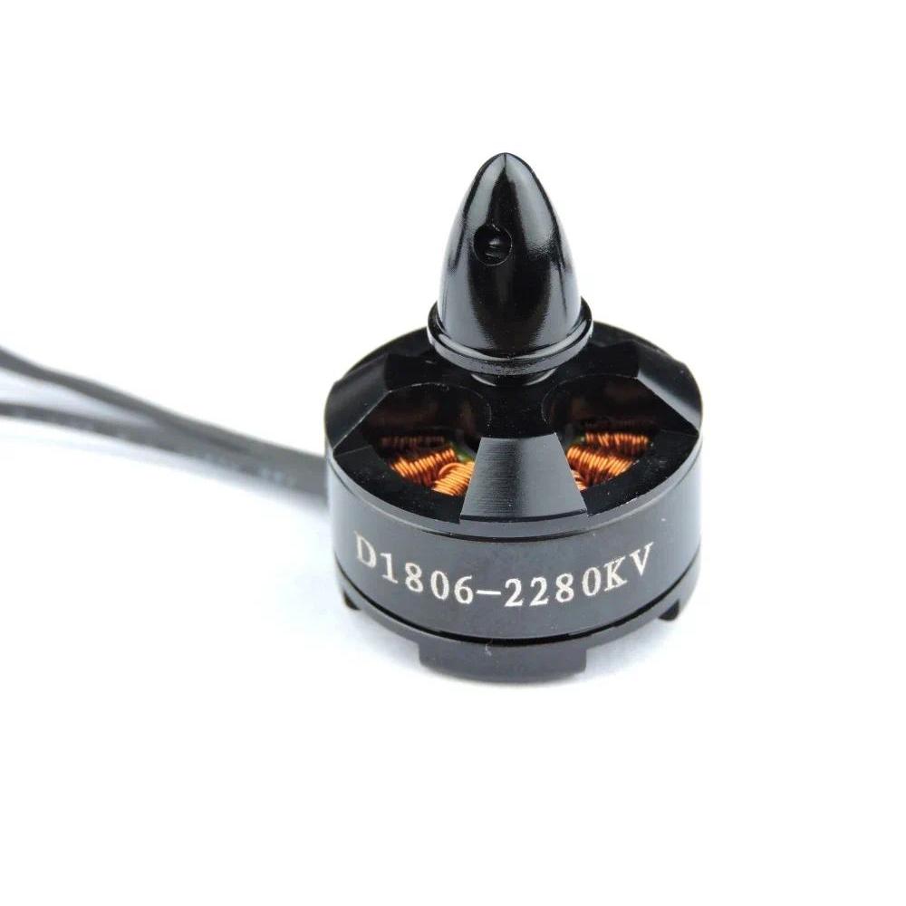 High Quality  D1806 1806 2280KV 2-3S Brushless Motor CW CCW KV2280 For 200 210 220 250 FPV