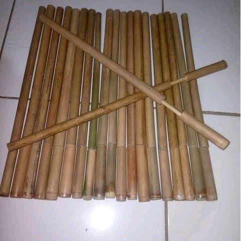 Mainan Tradisional Pletokan Tembakan Bambu / Bebedilan