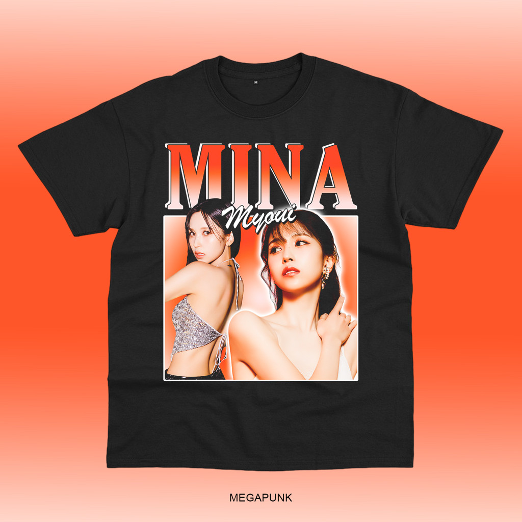 MINA TWICE KAOS KPOP KAOS KOREA MASTERDTF