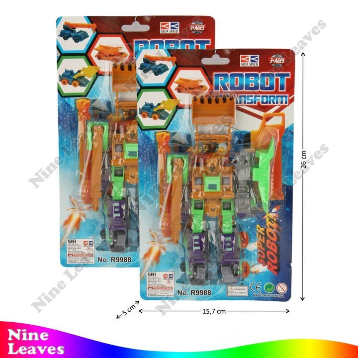 Mainan Robot Deform Truk Konstruksi Robot Transform Mainan Robot Berubah Bentuk