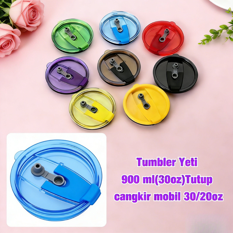 Tutup Yeti 30oz Anti Bocor Original Pengganti - Tutup Gelas Tumbler Anti Tumpah Tahan Panas Benturan