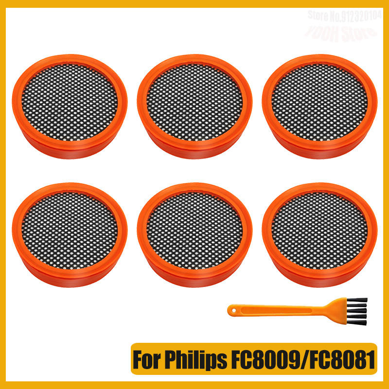 Hepa Filter Replacement for Philips SpeedPro Aqua Battery FC8009 FC8081 FC6723 FC6724 FC6725 FC6726 