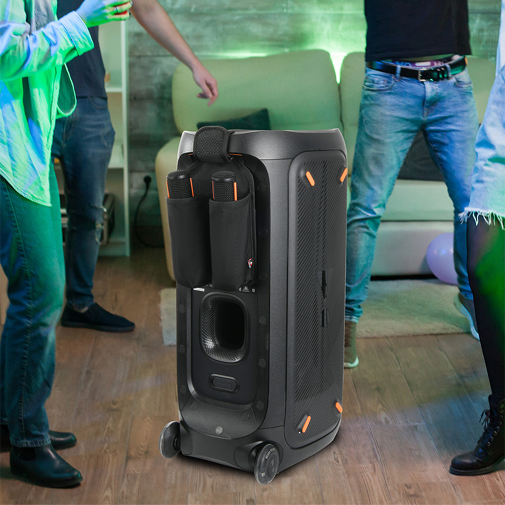 Microphone Holder Mic Hanger Storage Holder Microphone Carrying Case for JBL PartyBox 110/120 Wirele