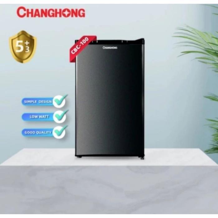 Kulkas Mini Portabel CHANGGONG CBC -100 / CHANGHONG CBC 100 Kulkas Portabel 92Ltr