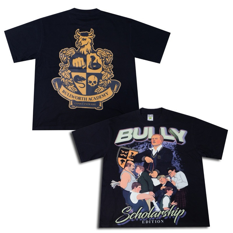 COD T-shirt Bully - Oversized Boxy Black solid