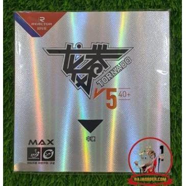 PULSIX Karet Pingpong Tenis Meja REACTOR Tornado V5 - Hitam