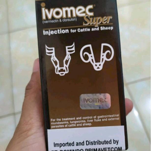 ivomec obat Parasit hewan Paket Hemat 5 Botol