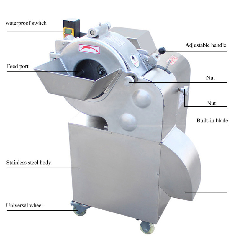 Automatic Potato cer Machine Pineapple Cubing Machine Vegetable Cube Cutting Small Machine