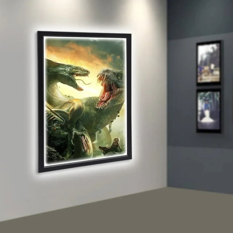 A1 A2 A3 A4 Ultra Thin Photo Light Box LED Backlit Movie Poster Art Picture Frame Lights Boxs for Ma