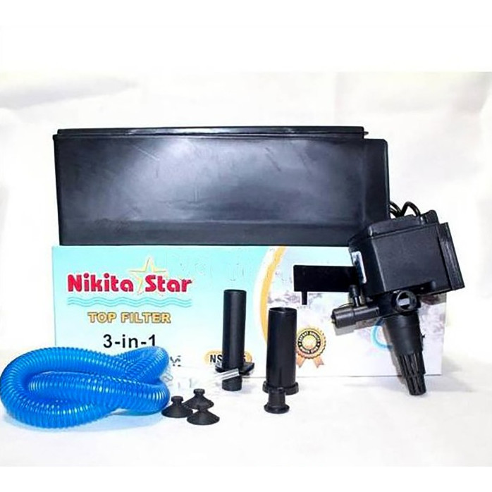 Top Filter Aquarium Lengkap Medium