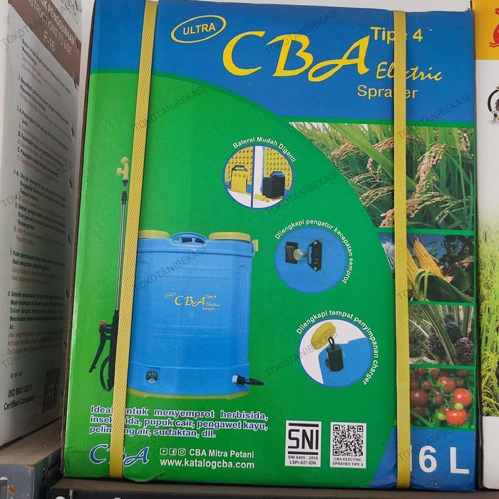 Mutiarastyle2 Sprayer Elektrik CBA 16 Liter Semprotan Air Taman dan Pertanian