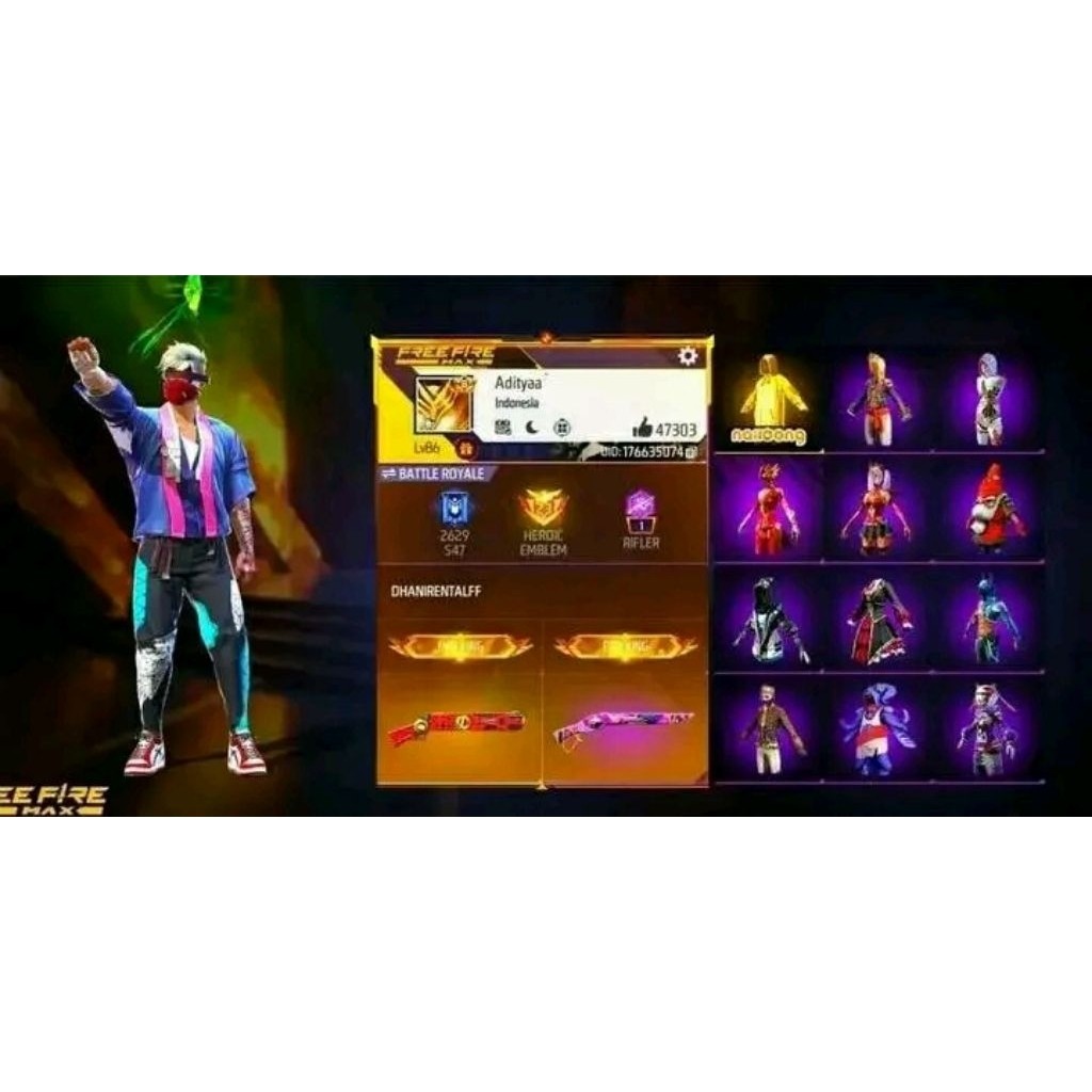 Akun Free Firee Sultan