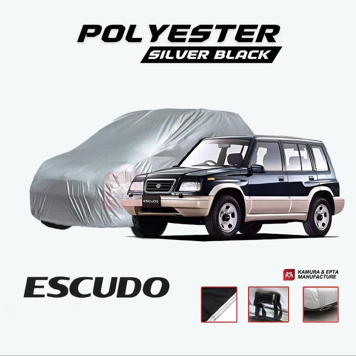 PROMO  Sarung Mobil ESCUDO – Polyester Car Cover Waterproof, Proteksi UV & Anti Panas, Karet Pengait