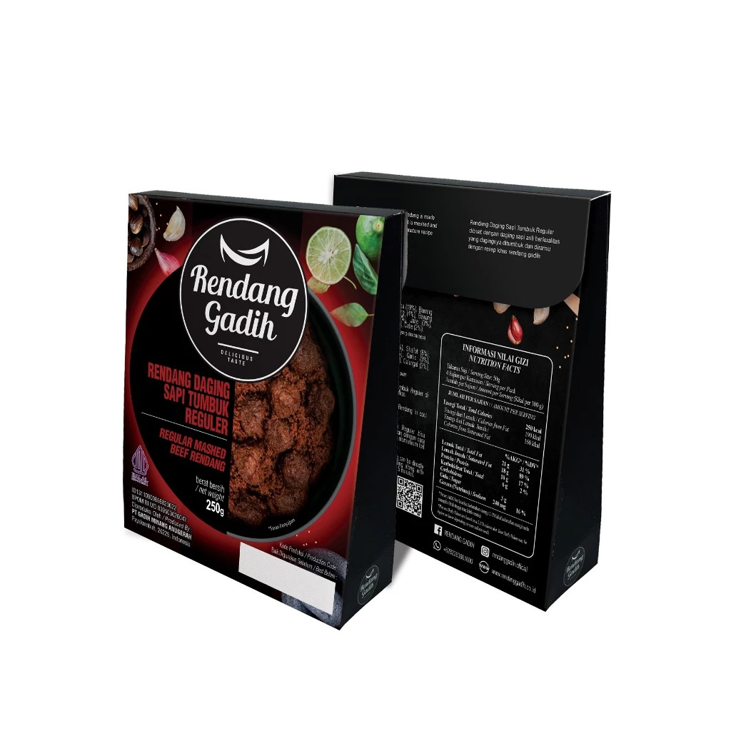 RENDANG DAGING SAPI TUMBUK - RENDANG GADIH PAYAKUMBUH