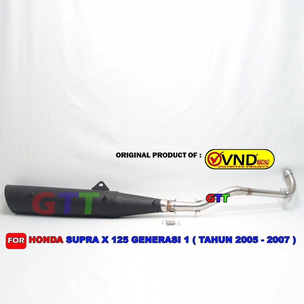 Terlaris KNALPOT TSUKIGI WAVE 125 EMBOSS VND ORIGINAL THAILAND HONDA KARISMA / SUPRA X 125