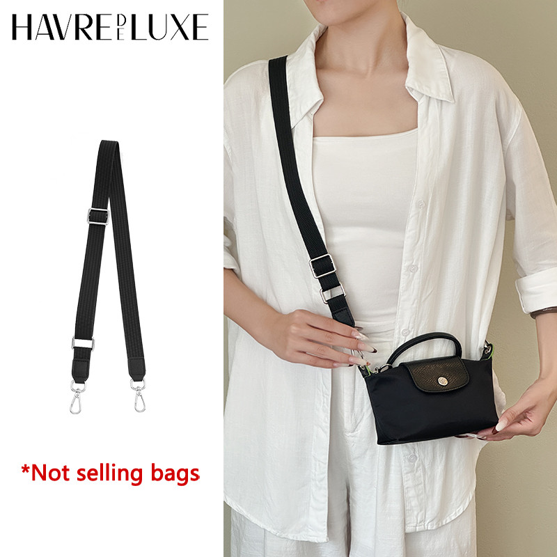 Canvas bag shoulder strap for Longchamp mini bag durable fashion Replacement Shoulder Strap bag mofi