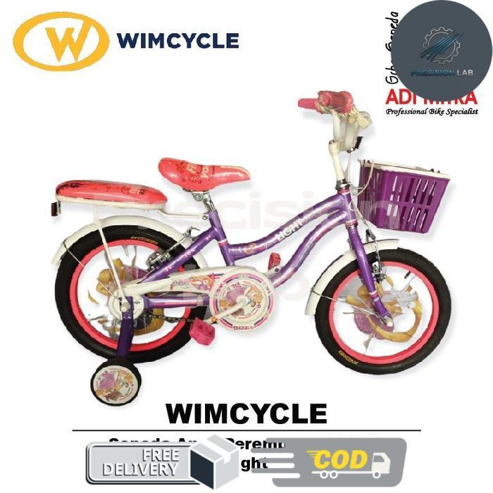 Wimcycle Sepeda Anak 16 Inch - LIGHT P.Lab