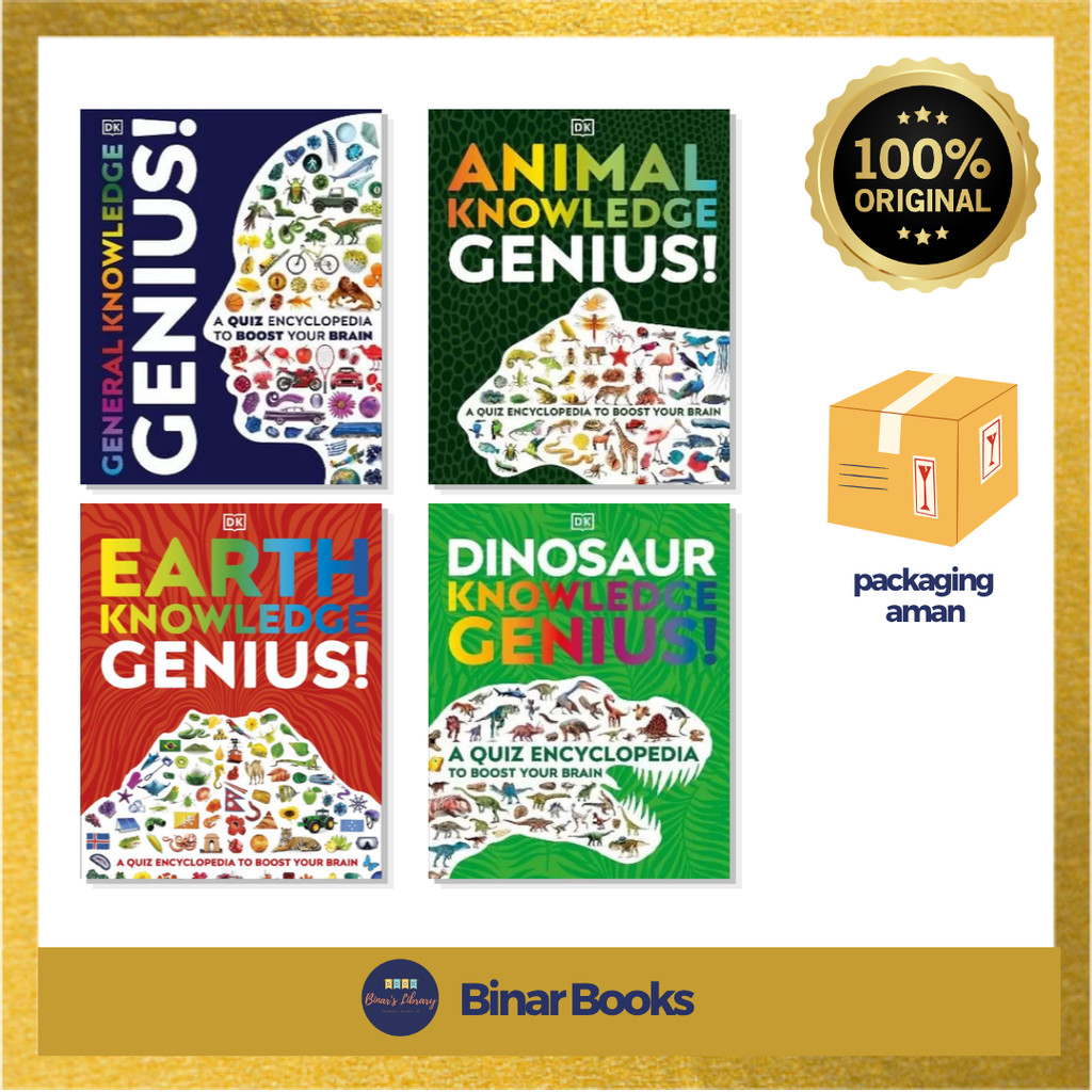 [DK - Knowledge Genius] Earth Knowledge Genius / Animal Knowledge Genius / Dinosaur Knowledge Genius