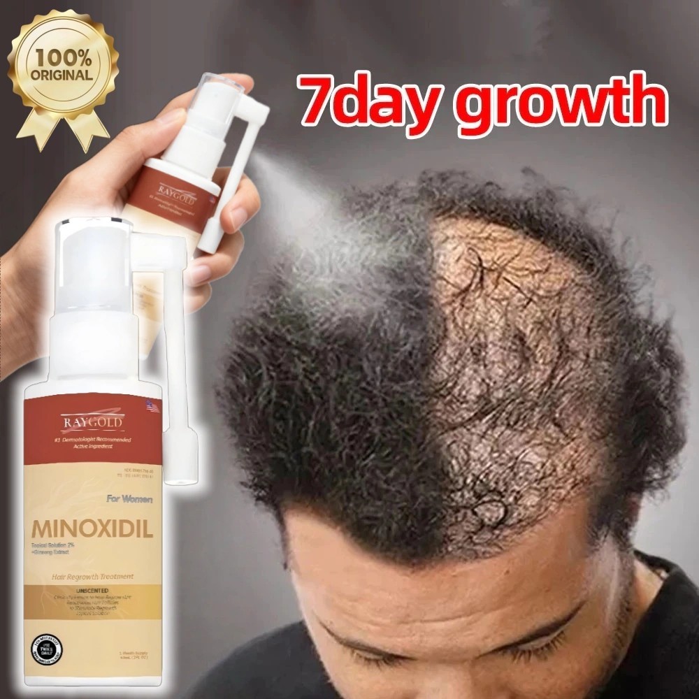 Hair Growth Spray Anti Rontok Membantu Menumbuhkan Rambut Lebat Serum Rambut Tipis Pria Wanita