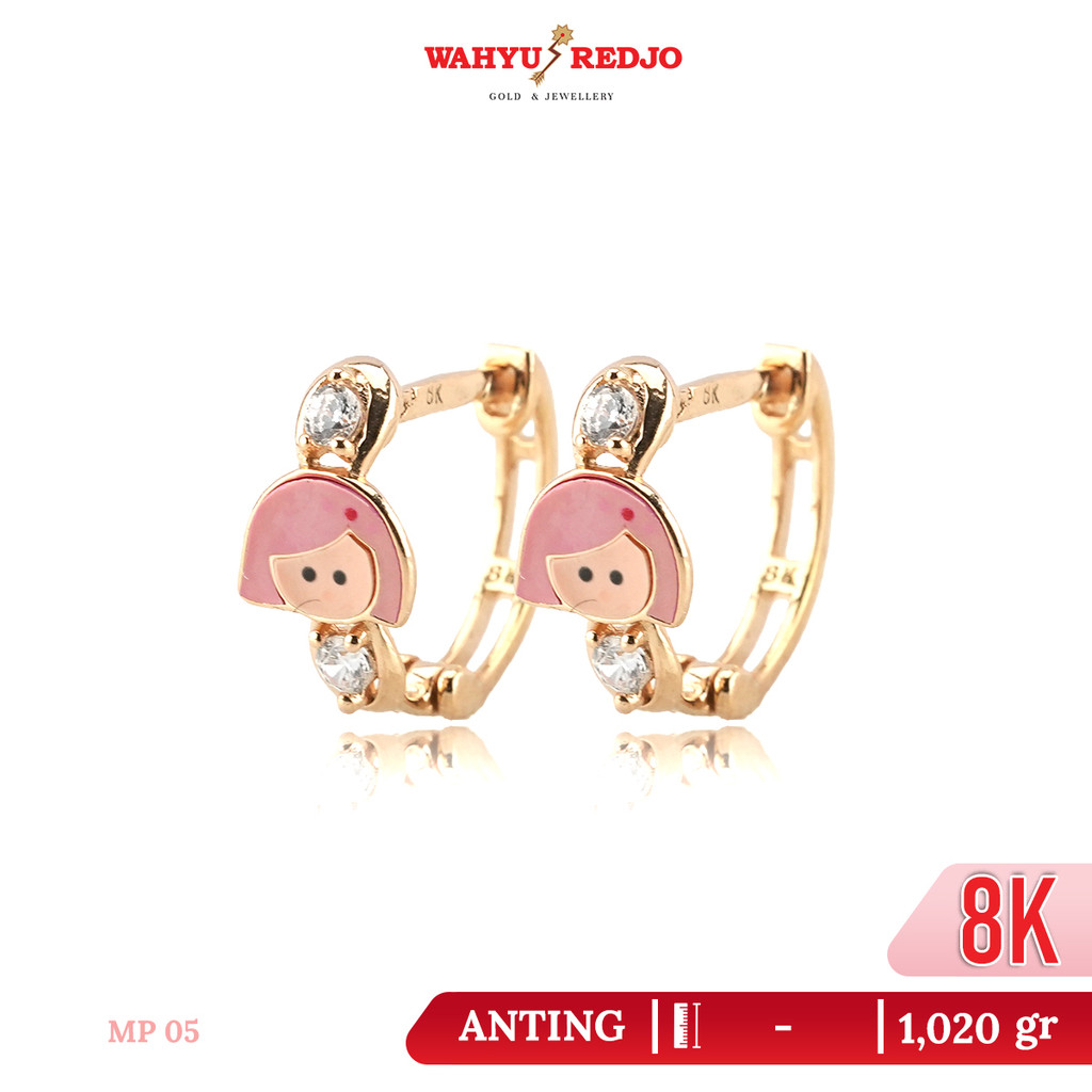 Anting Emas Kadar 8K Wahyu Redjo AN-8K-31290356