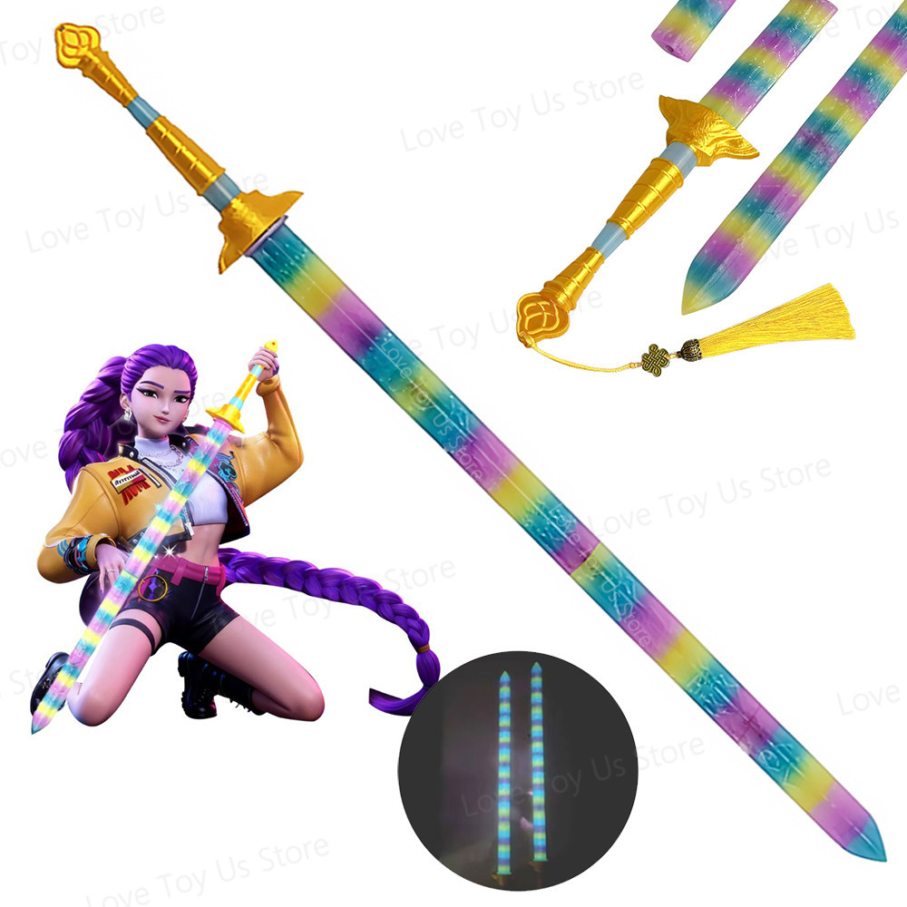 Hot Rumi Sword With Symbol Outfits Roleplay Sword Cosplay Prop Women Men Halloween Carnival Costume 