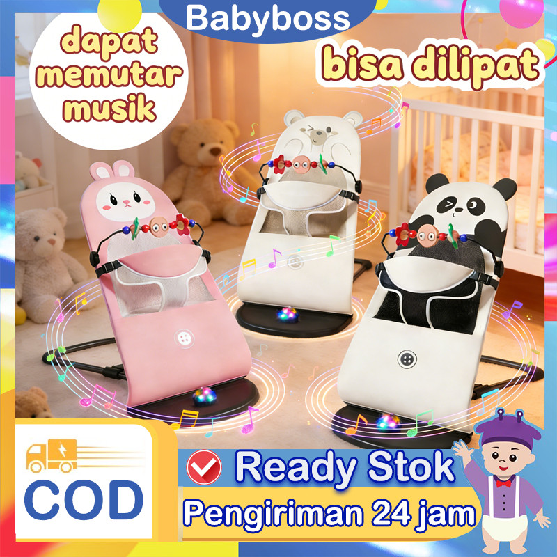 Babyboss Bouncer Bayi Ayunan Bayi Nyaman 0-3 Tahun Untuk Bayi Baby New Born Bouncer Baby Bouncer Bay