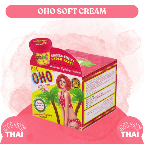 OHO Soft Whitening Cream 100g | OHO Soft Cream White Premium Darkness Fighting Product