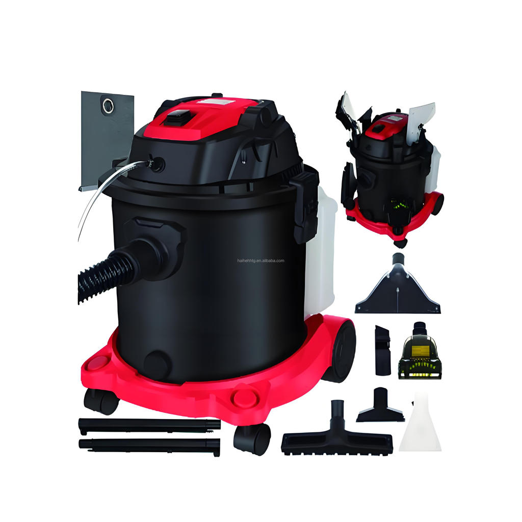 Hot Selling German Electric Drum Vacuum Cleaner Wet Dry Carpet Washer for Cars RVs Cyclone Spray Sha