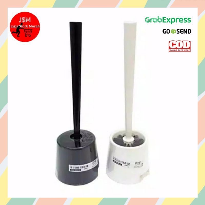 IKEA Sikat WC Toilet BOLMEN Bak Kamar Mandi HITAM PUTIH