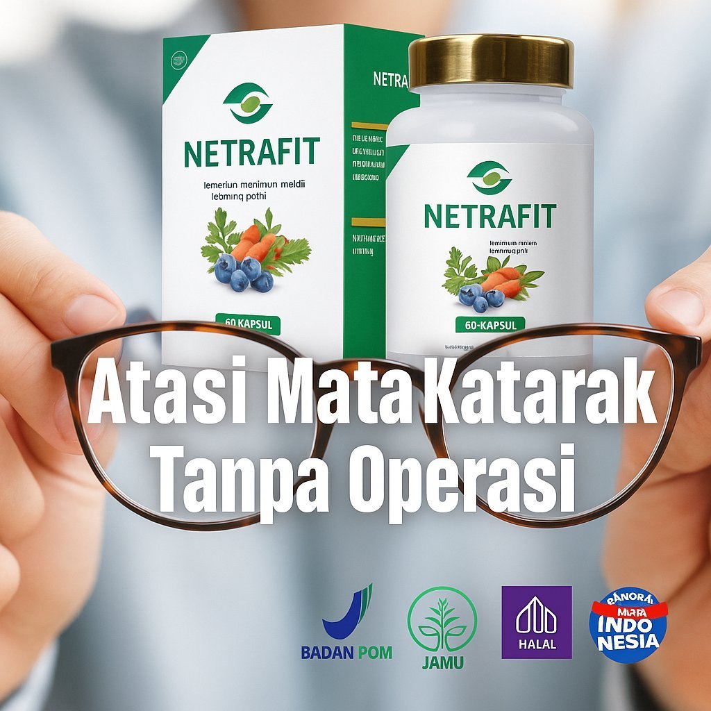 OBAT MATA KATARAK Netrafit Suplemenuntuk  Mata Katarak | Mata Rabun OBAT MATA KATARAK