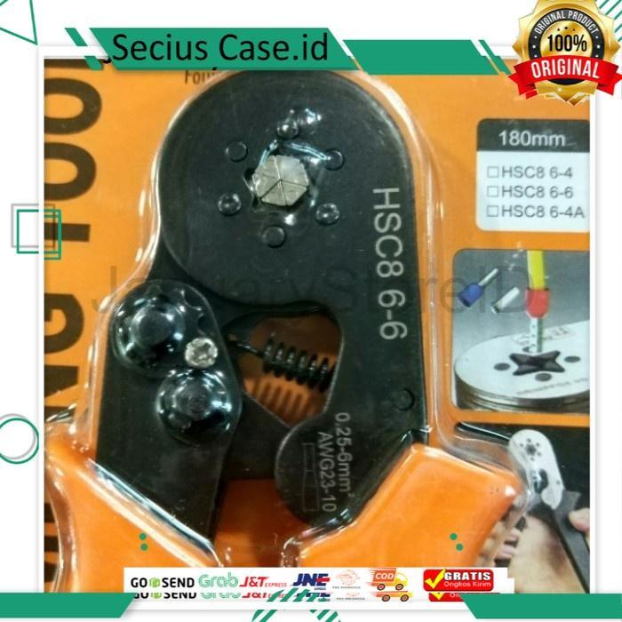 TANG PRESS SKUN FERULES 0,25-6mm CRIMPING TOOLS FERULES - AsherCable