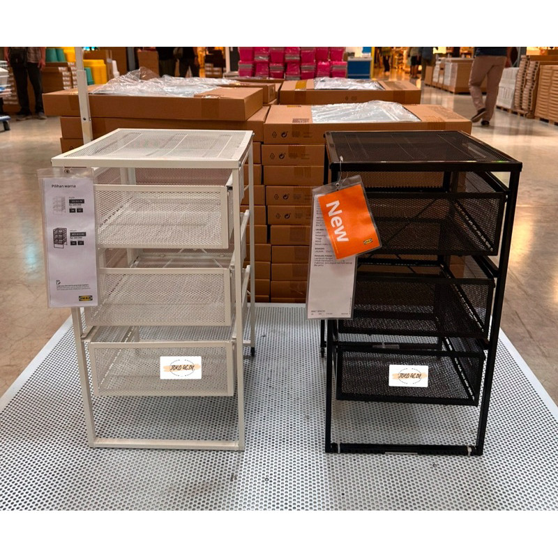 RAK BESI, RAK SERBAGUNA, RAK KECIL SERBAGUNA, UNIT LACI PUTIH, LEMARI KECIL SERBAGUNA, RAK BESI BAJA