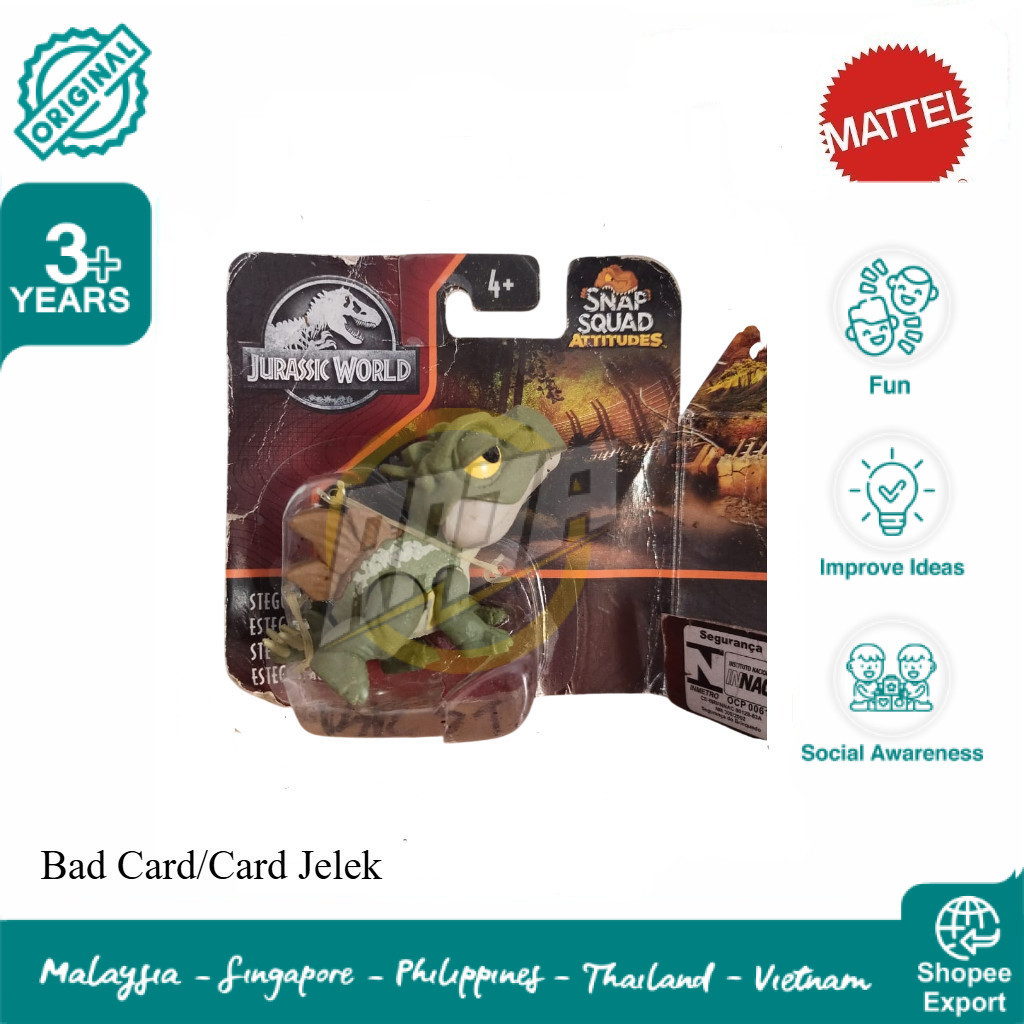 Jurassic World Snap Squad Original Mattel