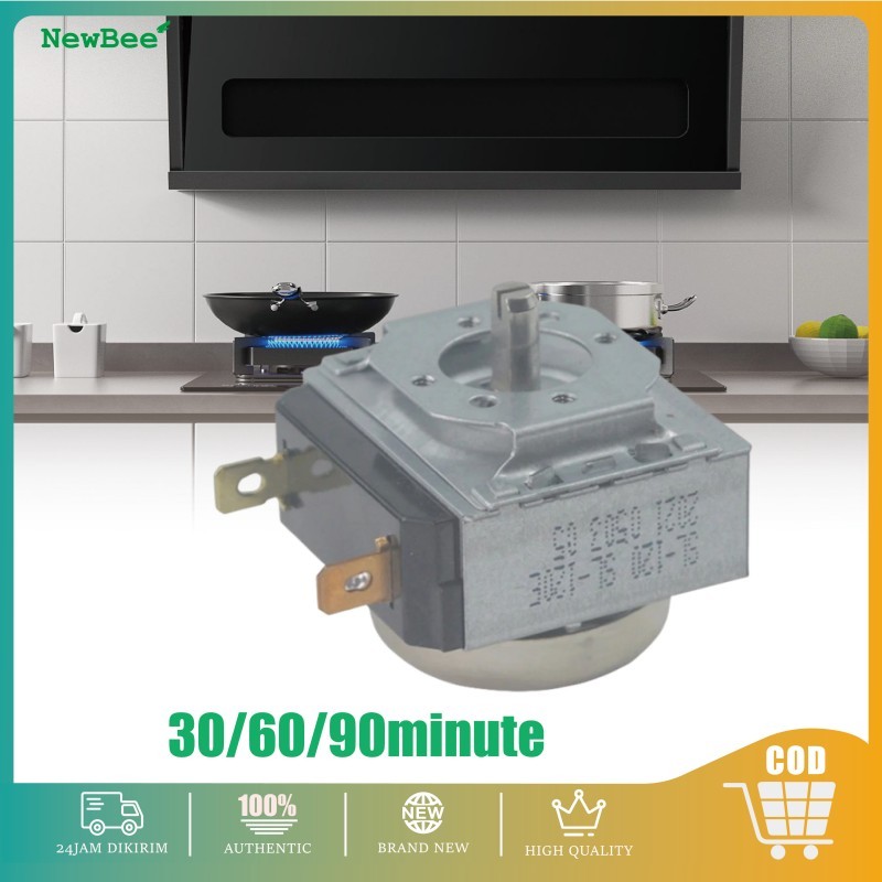 Timer Oven Deck Timer Switch Delay Putaran Switch Delay Oven Kirin Timer Microwave 30/60/90 Menit Un